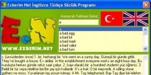 Ezberim Net ingilizce Türkçe Sözlük 1.0 screenshot 1