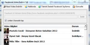 Facebook Video indir (Facebook Video Download) 5.0 screenshot 1