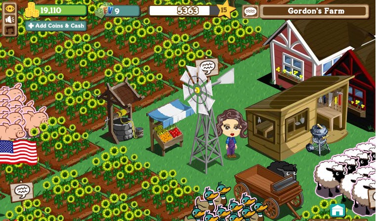 Farmville screenshot 1