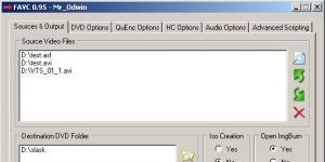 FAVC 1.07 screenshot 1