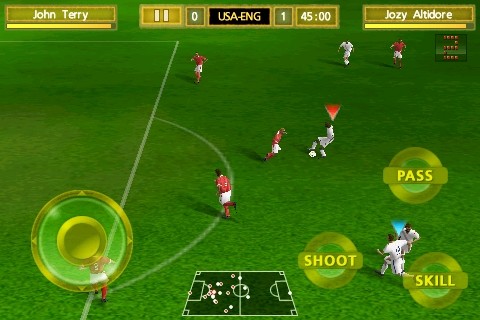 FIFA World Cup 2010 iPhone screenshot 1