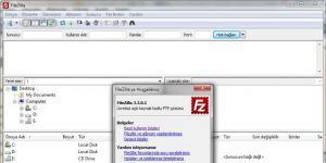 FileZilla 3.19.0 Ücretsiz Türkçe 6.1 MB screenshot 1