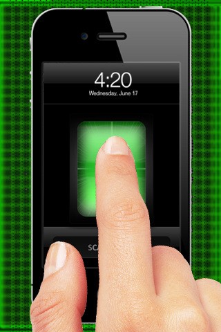 Fingerprint Security Scanner (iPhone - iPad - iPod) screenshot 1
