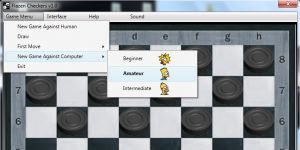 Flazen Checkers Game v1.0 screenshot 1