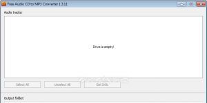Free Audio CD To MP3 Converter 1.3.12.1228 screenshot 1