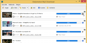 Free Dailymotion Mp3 Downloader 0.3 screenshot 1