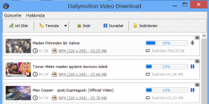 Free Dailymotion Video Downloader 0.1 screenshot 1