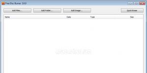 Free Disc Burner 3.0.66.823 screenshot 1