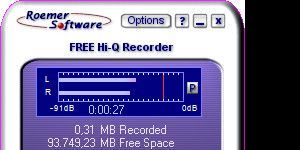 FREE Hi-Q Recorder 1.95 screenshot 1