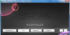 Free HTML5 Video Player and Converter 5.0.99.823 screenshot 1
