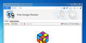 Free Image Resizer 1.5 screenshot 1
