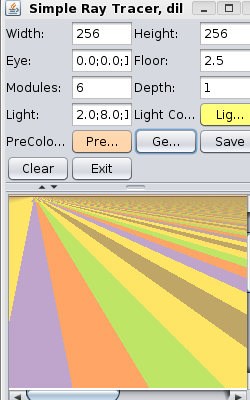 Free Java Ray Tracer 1.0 screenshot 1