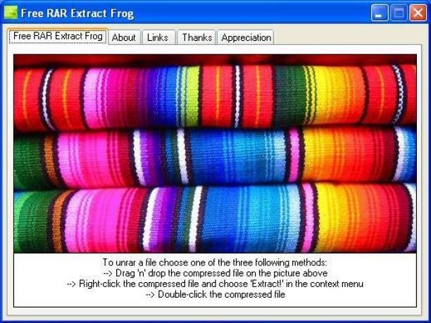 Free RAR Extract Frog screenshot 1