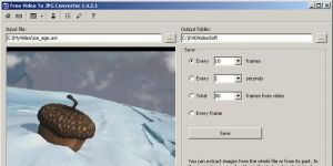 Free Video to JPG Converter 5.0.99.823 screenshot 1