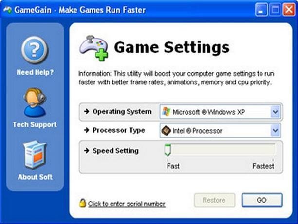GameGain screenshot 1
