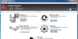 GameSave Manager 3.1.442.0 screenshot 1