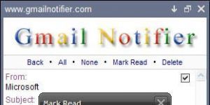 Gmail Notifier 1.0.0.87 screenshot 1