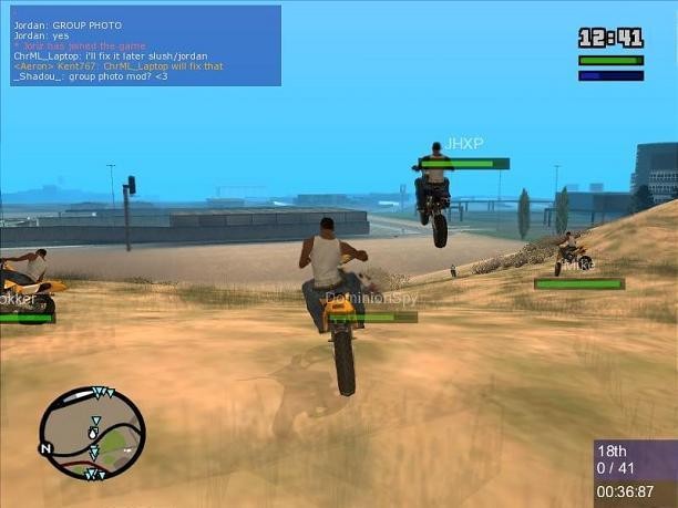 Grand Theft Auto (GTA): San Andreas Multi Theft Auto mod screenshot 1