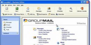 GroupMail Free Edition 6.0.0.26 Ücretsiz İngilizce 14.7 MB screenshot 1