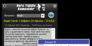 Günlük Burçlar 2.0 Ücretsiz Türkçe 444 KB screenshot 1