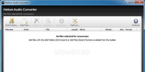 Helium Audio Converter 2.0.0.461 screenshot 1