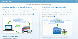 IDriveSync 2.5.4 screenshot 1