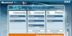 Immunet FREE Antivirus 3.1.13.9671 screenshot 1