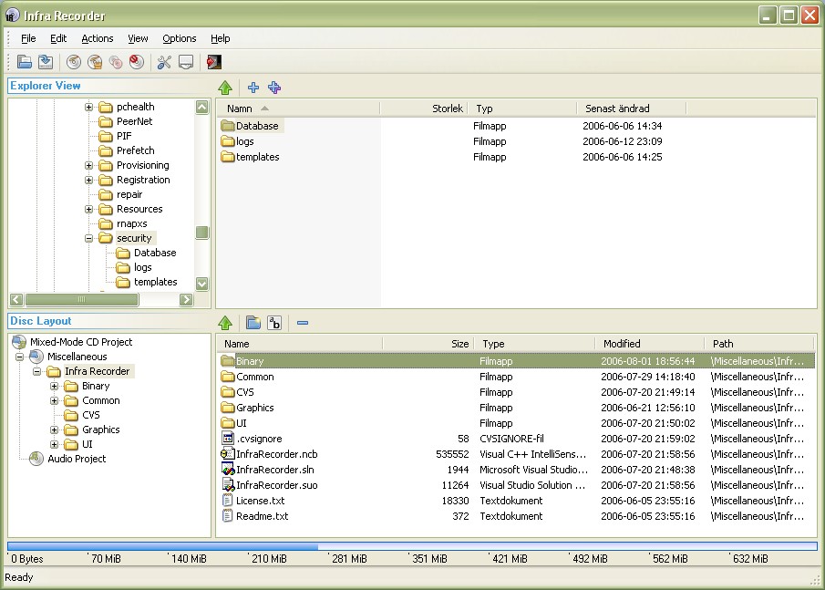 InfraRecorder screenshot 1