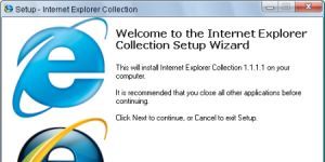 Internet Explorer Collection 1.7.2.1 screenshot 1