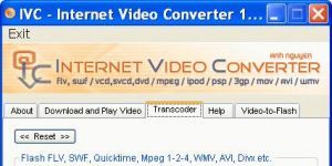 IVC - Internet Video Converter 1.53 screenshot 1