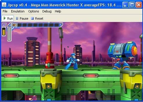 JPCSP screenshot 1