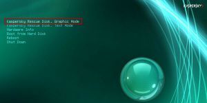 Kaspersky Rescue Disk 10.0.32.17 screenshot 1