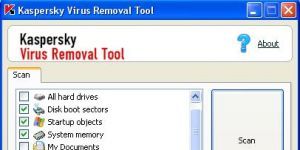 Kaspersky Virus Removal Tool... Ücretsiz İngilizce 90.9 MB screenshot 1