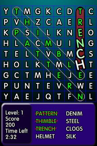 KidsWordfind screenshot 1