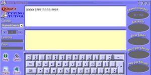 Kiran's Typing Tutor 1.0 screenshot 1