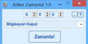 Köker Zamanla! 1.0 screenshot 1