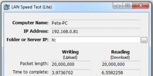 LAN Speed Test (Lite) 1.3.1 screenshot 1