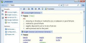 Lingoes 2.9.2 screenshot 1