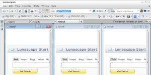 Lunascape 6.14.2 screenshot 1