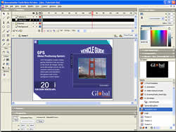 Macromedia Flash MX screenshot 1