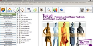 MacroSoft MacTex Tekstil Perakende Programı screenshot 1