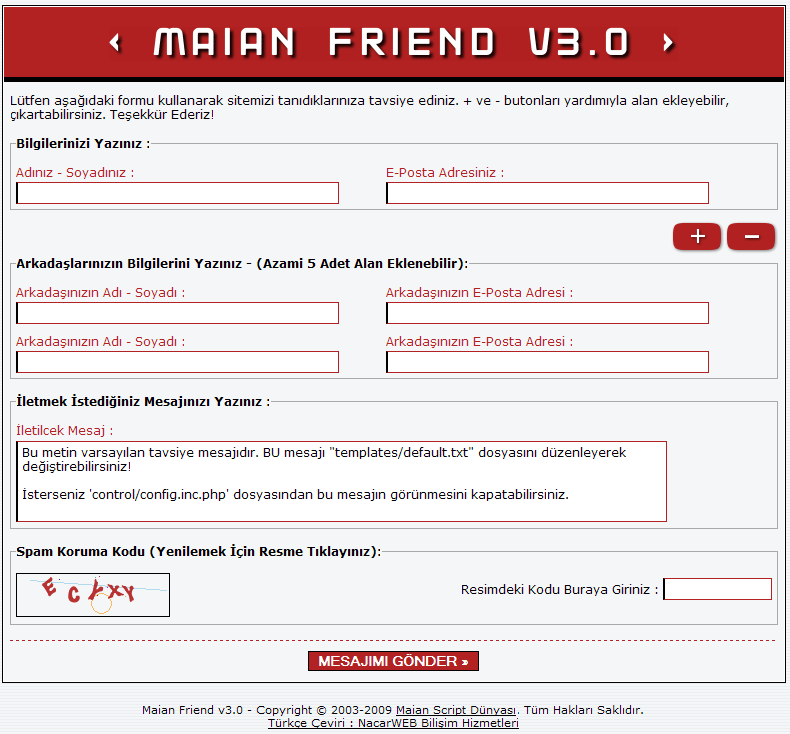 Maian Friend 3.0 screenshot 2