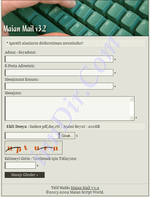 Maian Mail 3.2 screenshot 2