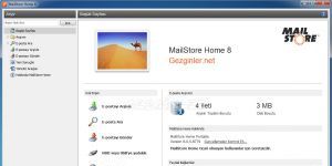 MailStore Home 9.8.2.11781 Ücretsiz Türkçe 6.7 MB screenshot 1