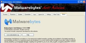 Malwarebytes Anti-Malware 2.2.0.1024 screenshot 1