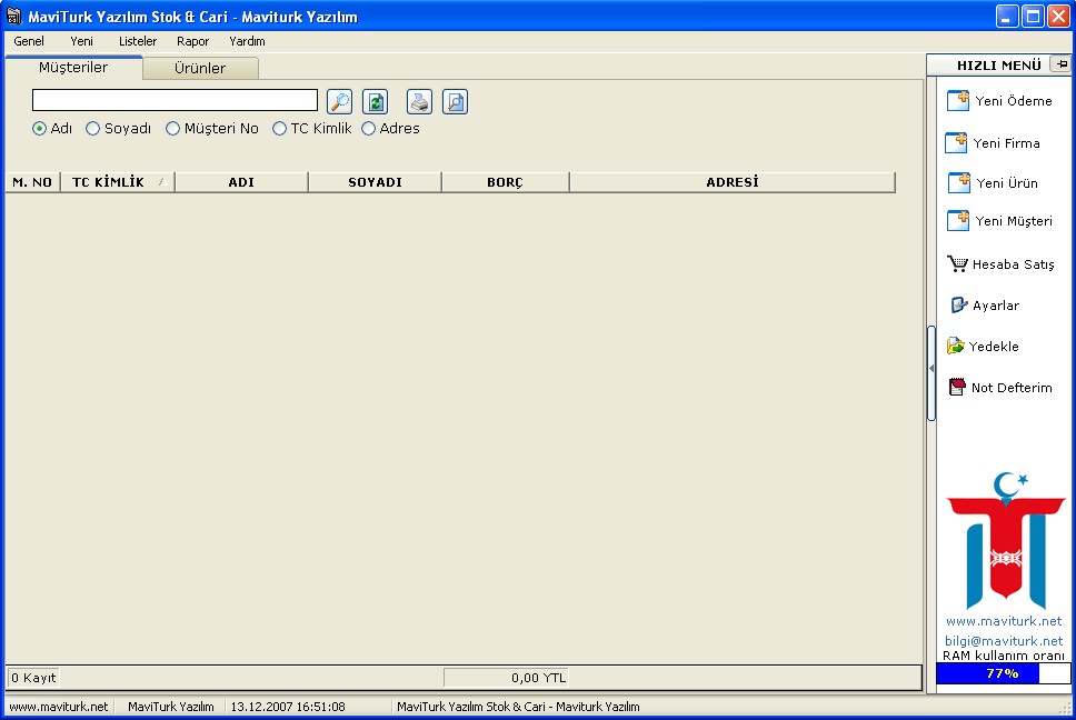 MaviTurk Stok Cari screenshot 1