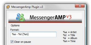 MessengerAMP 2.6 screenshot 1