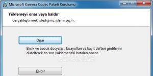 Microsoft Fotoğraf Makinesi Codec Paketi 6.3.9721.0 screenshot 1