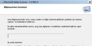 Microsoft Safety Scanner screenshot 1