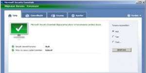 Microsoft Security Essentials 4.8.204.0 screenshot 1